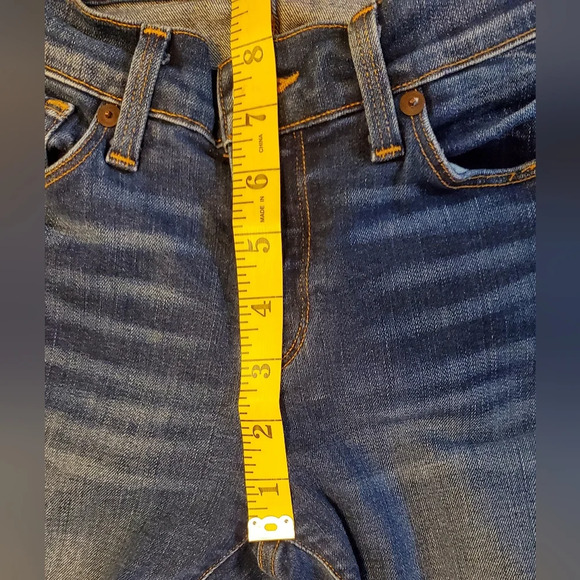 Lucky Brand Brooke‎ Skinny Ankle White Oak Denim Selvedge Jeans  Size 0/25 - Picture 16 of 16